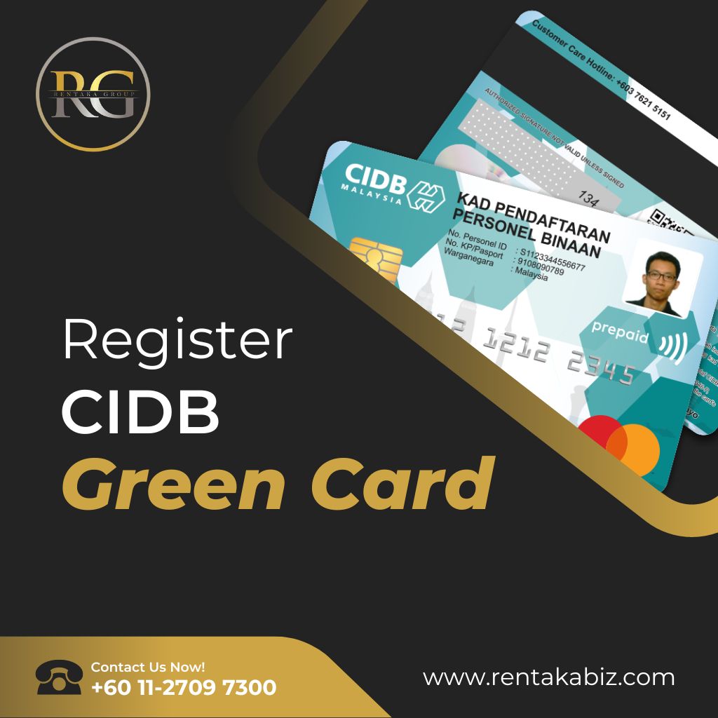 { REGISTER CIDB GREEN CARD } —