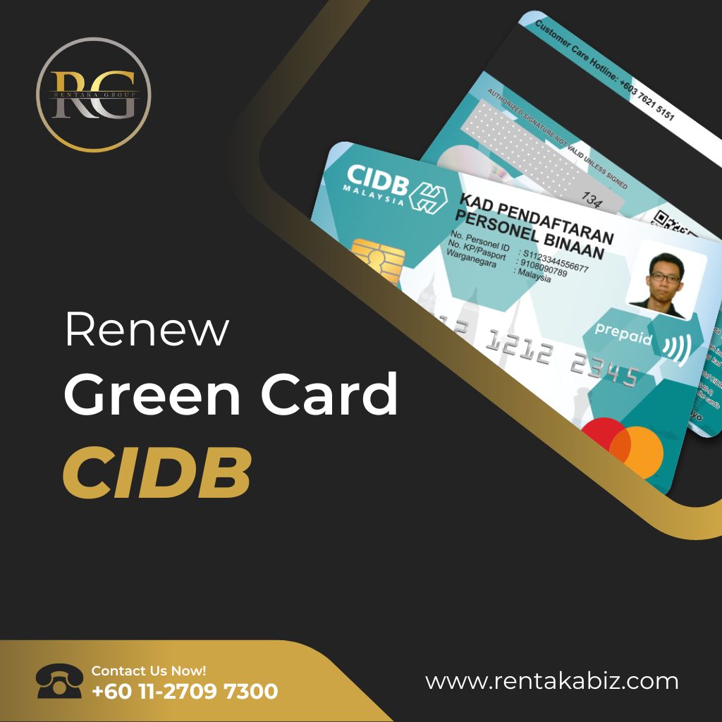 { RENEW GREEN CARD CIDB } —